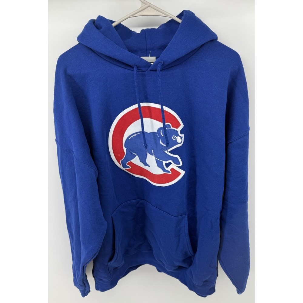 Chicago Cubs Hoodie Patch Embroidered Size 2XL